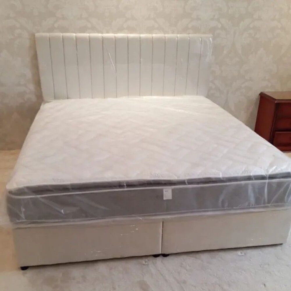 سرير مع فرش - 1