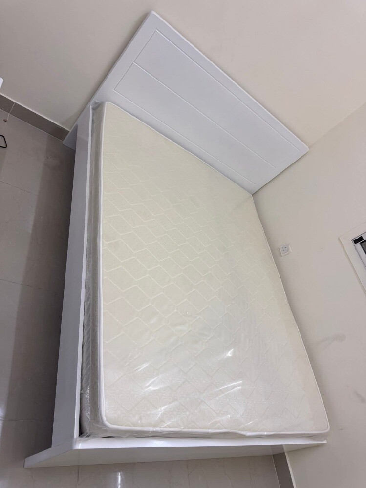 Wooden new single bed frame - 5
