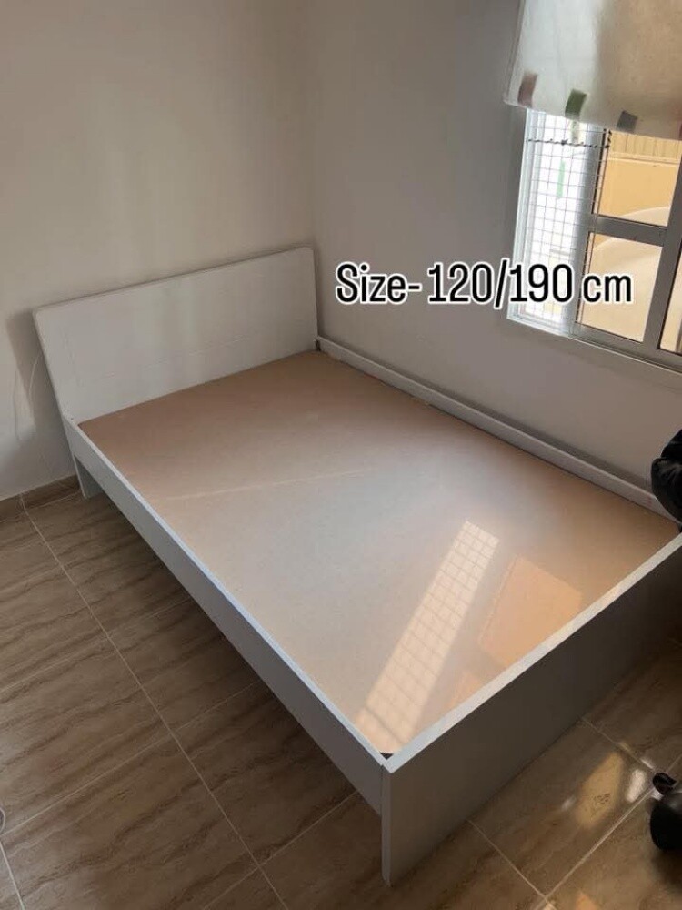 Wooden new single bed frame - 12