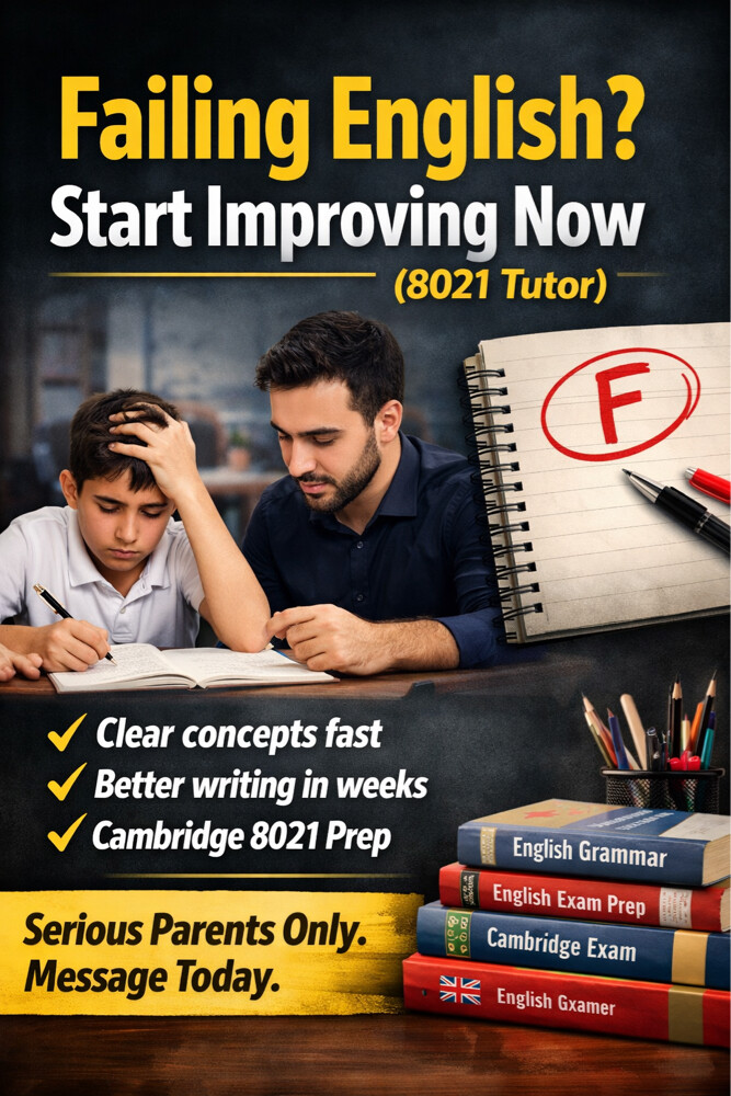 English Tutor for Weak Students - 1