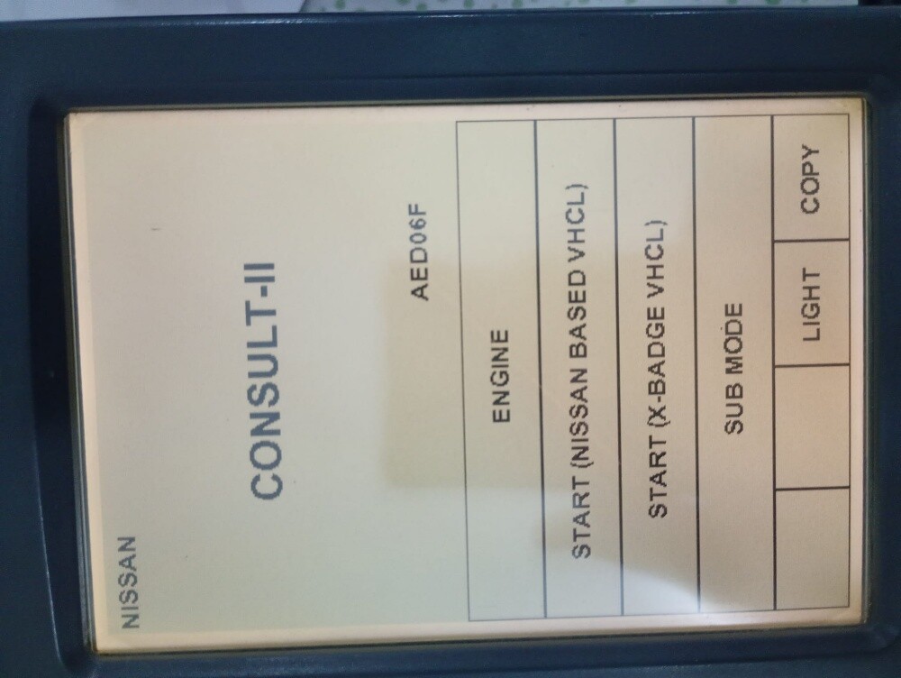 Nissan Consult 2 Scan tool - 12