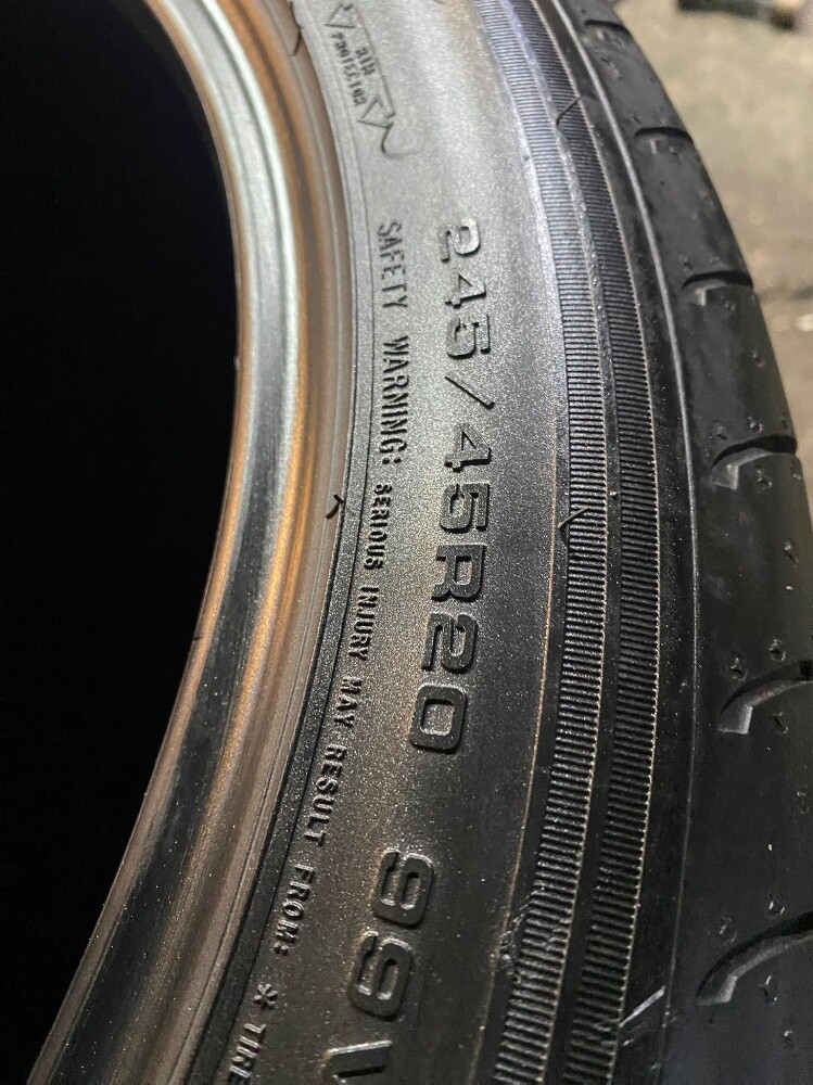 245/45/20" Good Year brand tire - 5
