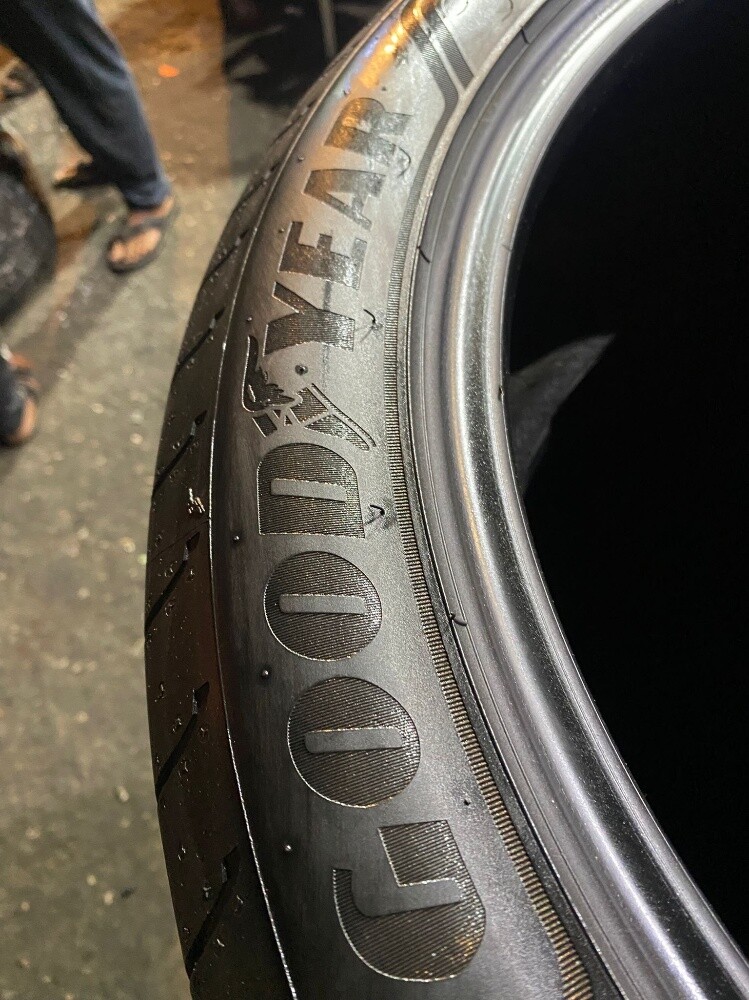 245/45/20" Good Year brand tire - 4