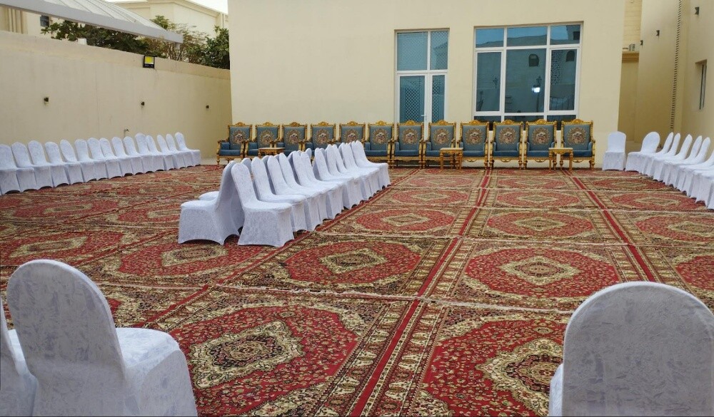 كوشة خطوبة مداخل ورد استقبال - 1