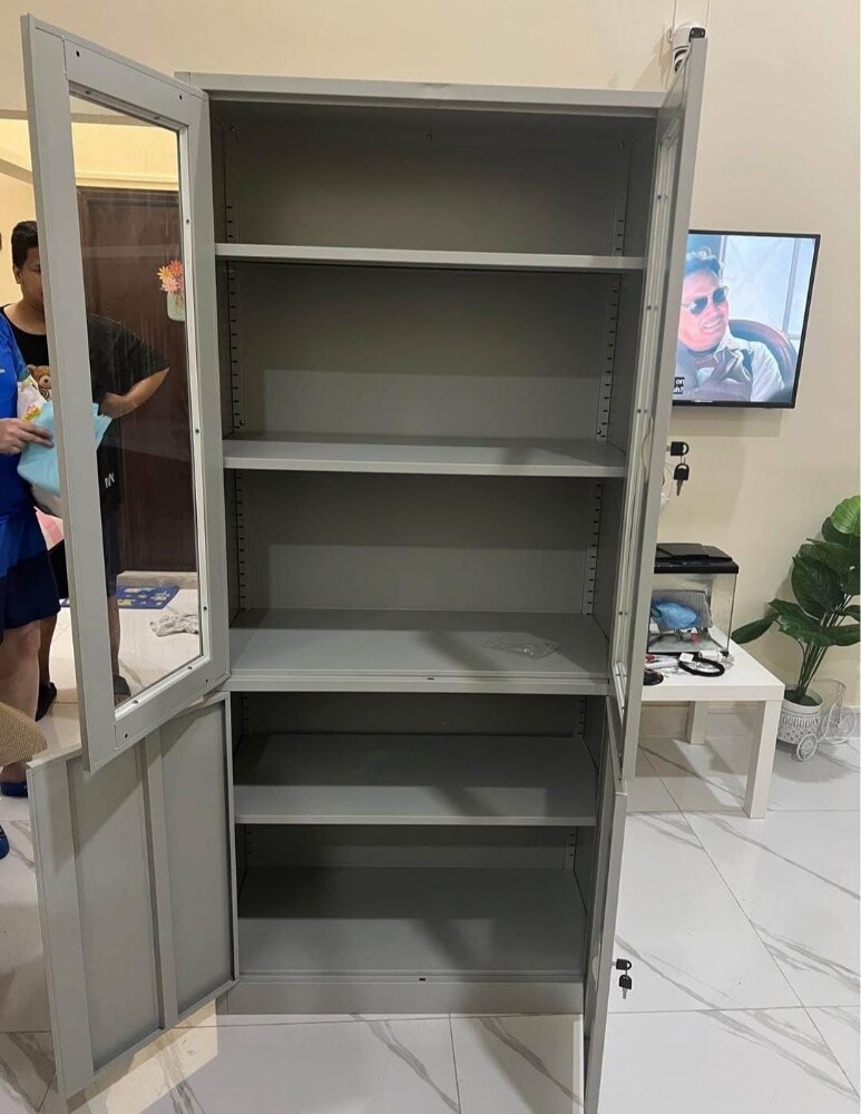 new steel 2 door cabinet sale - 7