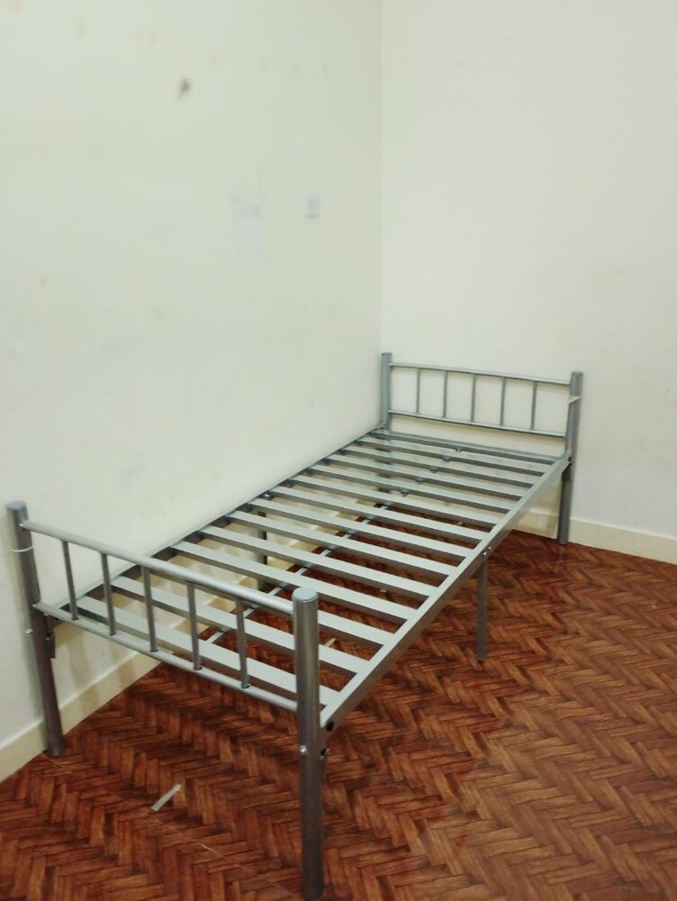 new steel single or double bed - 24