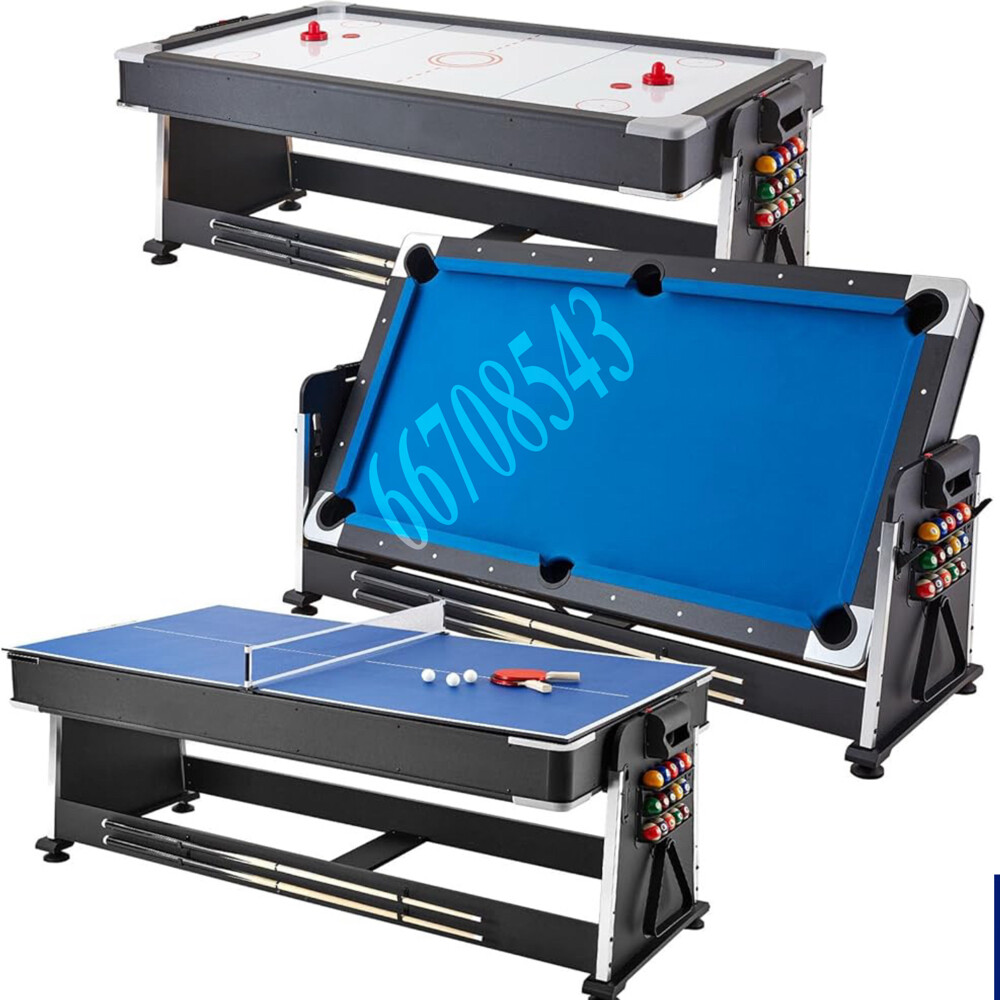 Billiard air hockey tennis table - 1