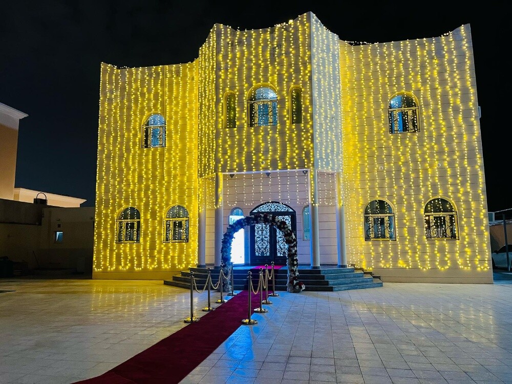ليتات زينة تجهيز مداخل ورد ستقبال - 2