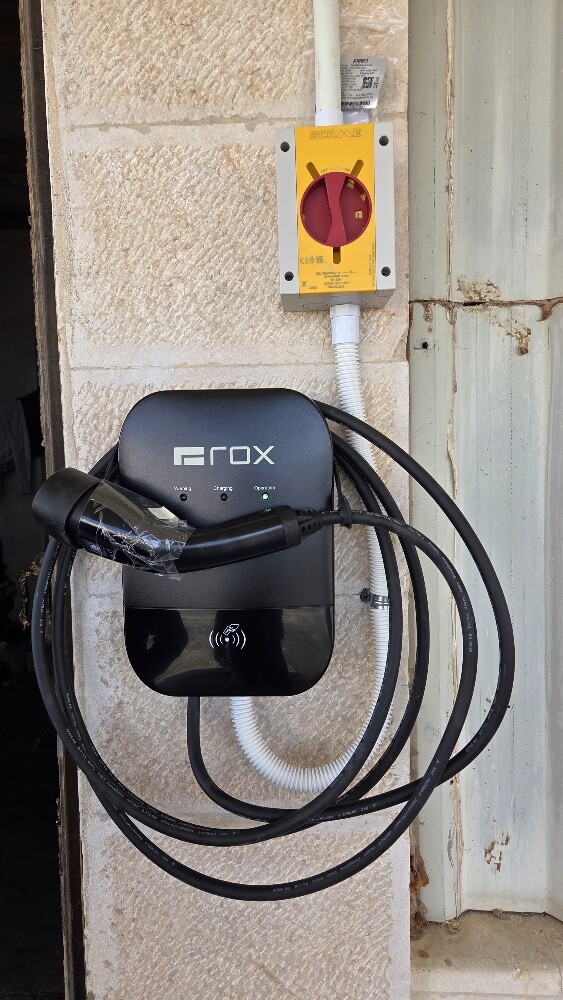 Electric car charger installation - 3
