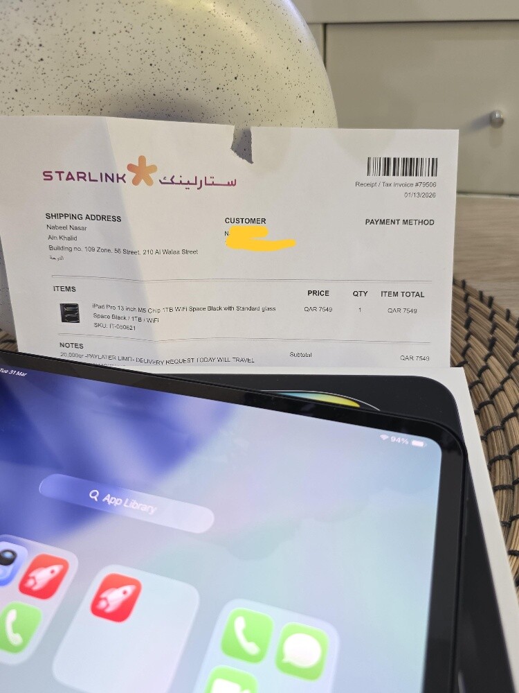 13" iPad Pro M5 16/1TB Wifi Black - 4