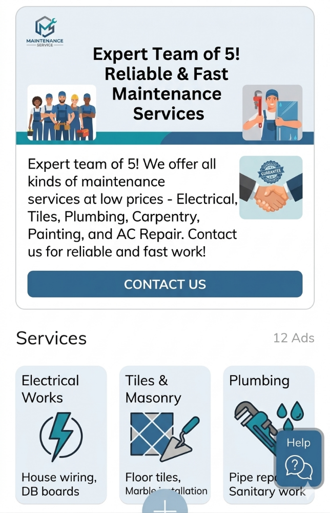 Expert team Maintenance work - 4