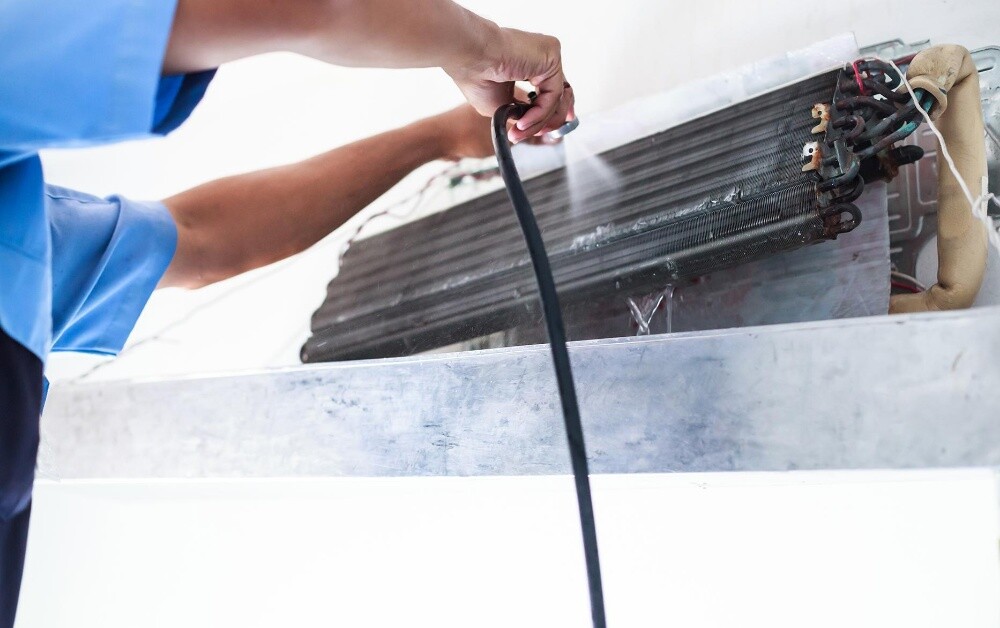 AC cleaning and gas filling - 1