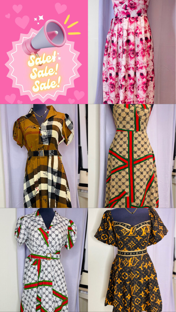 brandnew padded dresses and terno - 5