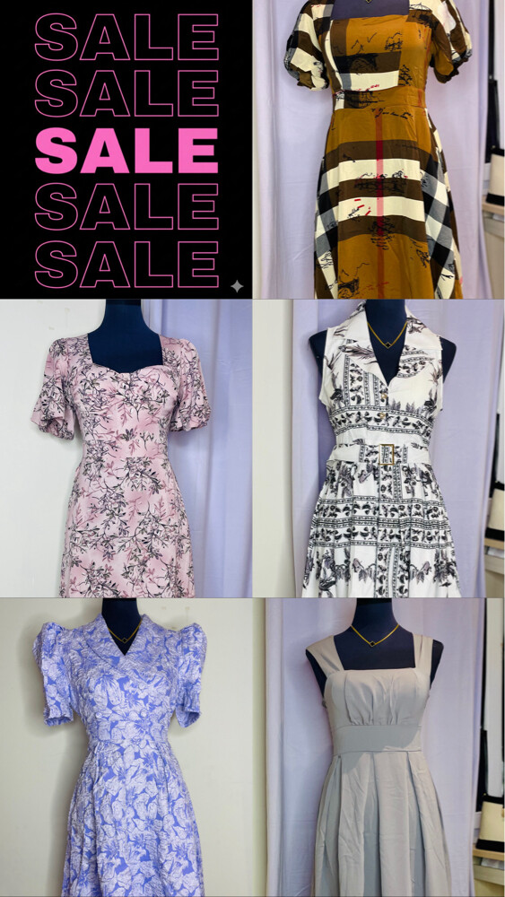 brandnew padded dresses and terno - 4