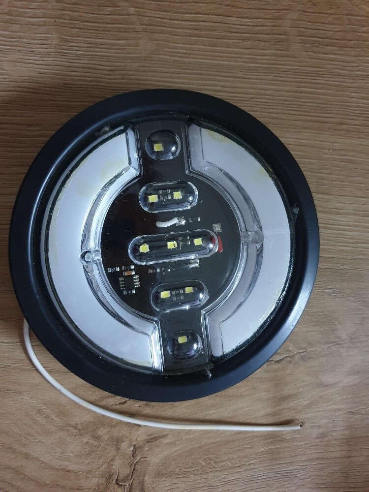 Round LED rare lights for car - 2