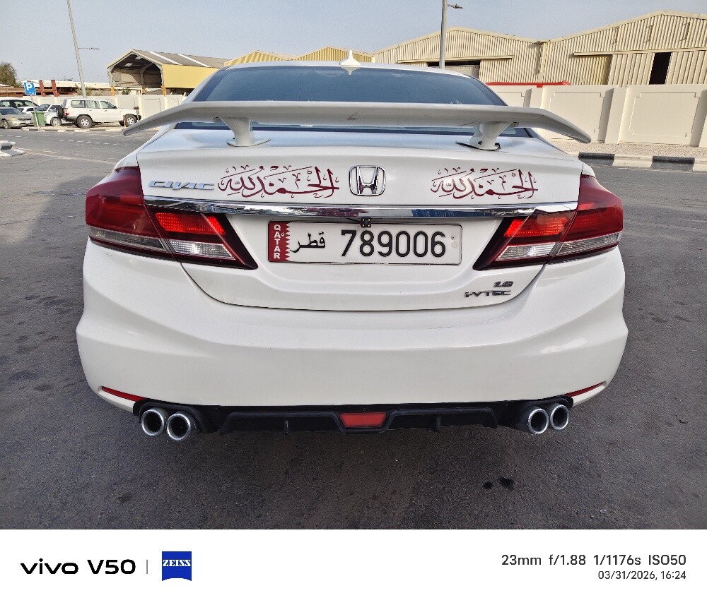 Honda civic 2015 far sale — photo 10 for sale in Qatar