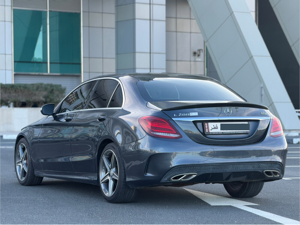 Mercedes-Benz C200 AMG 2015 — photo 3 for sale in Qatar