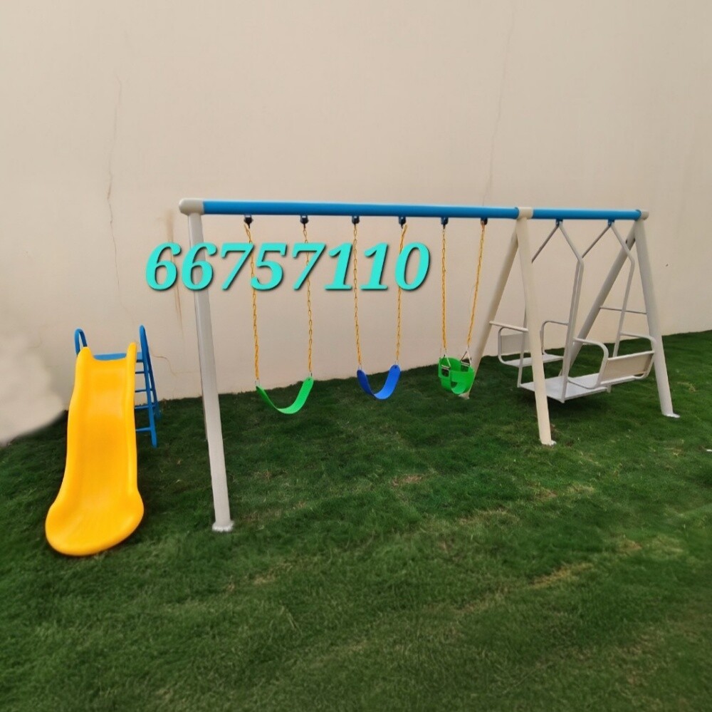 مراجيح مع زحليقة للأطفال - 2