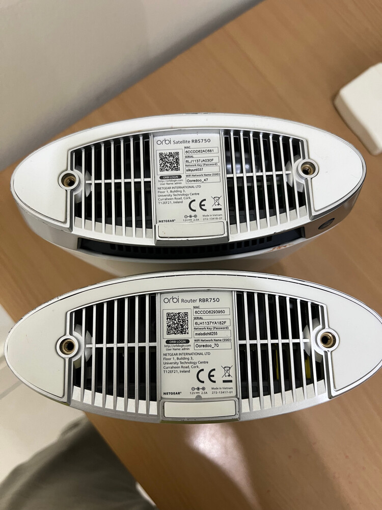 Orbi 6 RBR/RBS750 Router and Sate - 5