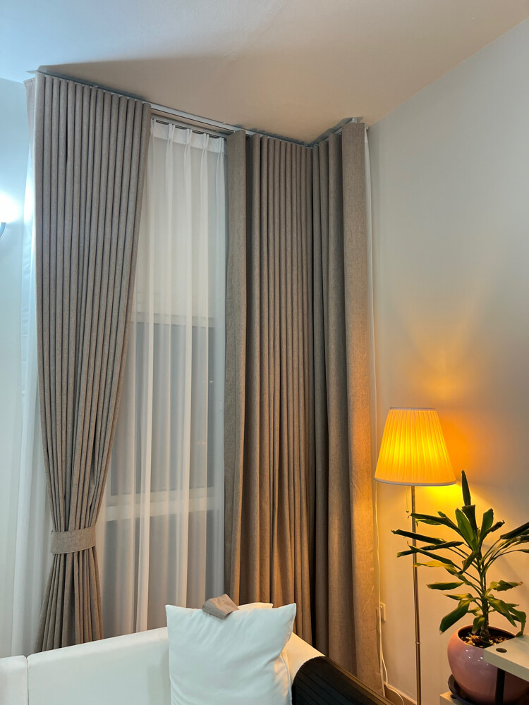 Curtains sofa make - 2