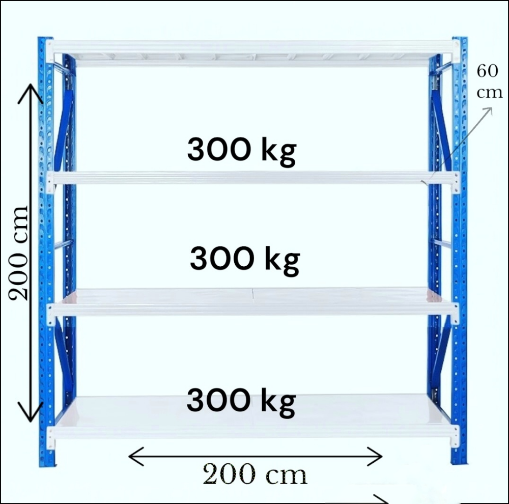 Strong steel rack for storage. - 6
