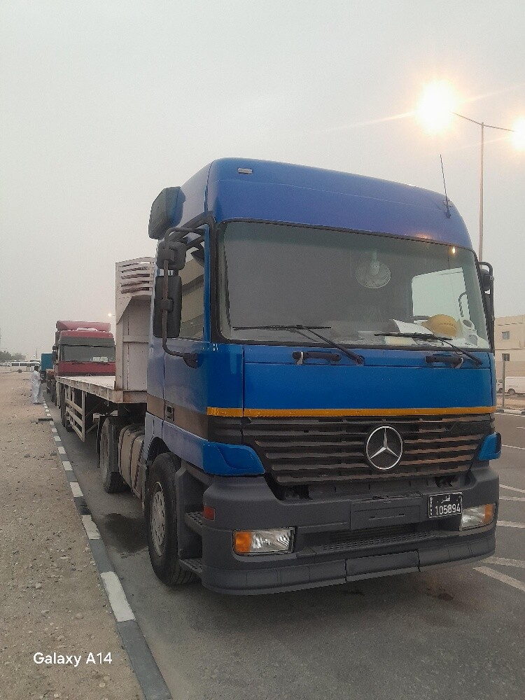 mercedes actros@ trailer - 1