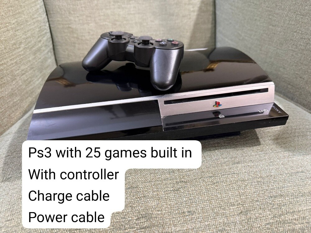 PS3 with built in games - 1