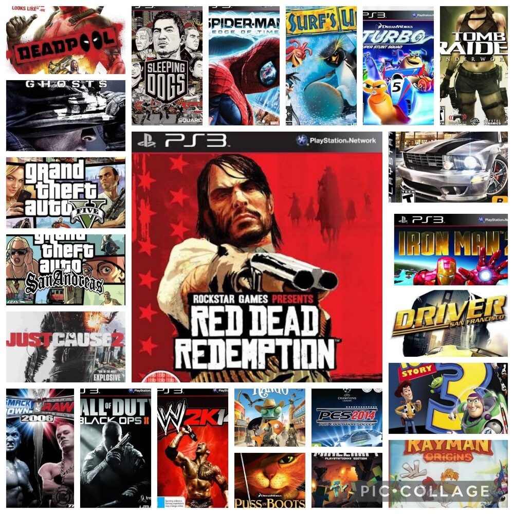 PS3 with built in games - 3
