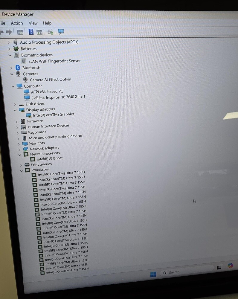 DeLL x360 Ultra 7 16GB 1TB 16"WUXGA - 21