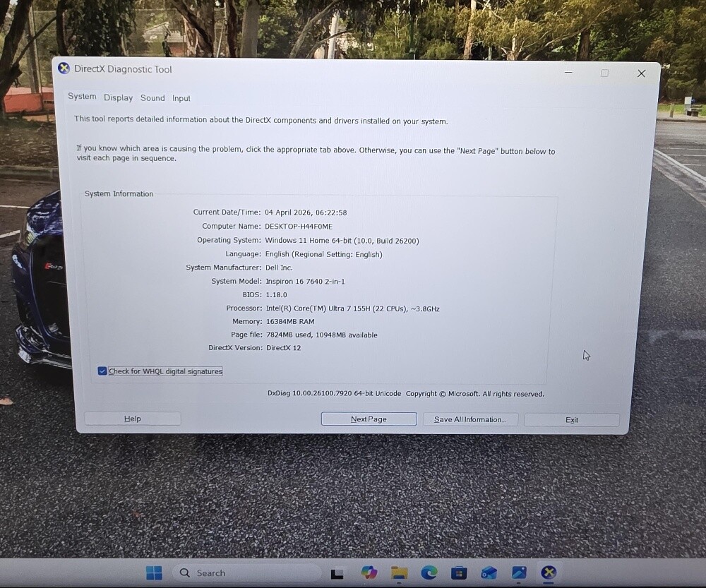 DeLL x360 Ultra 7 16GB 1TB 16"WUXGA - 19