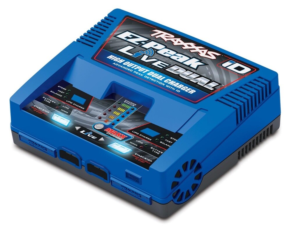 Traxxas EZ-Peak Live Dual Charger - 1