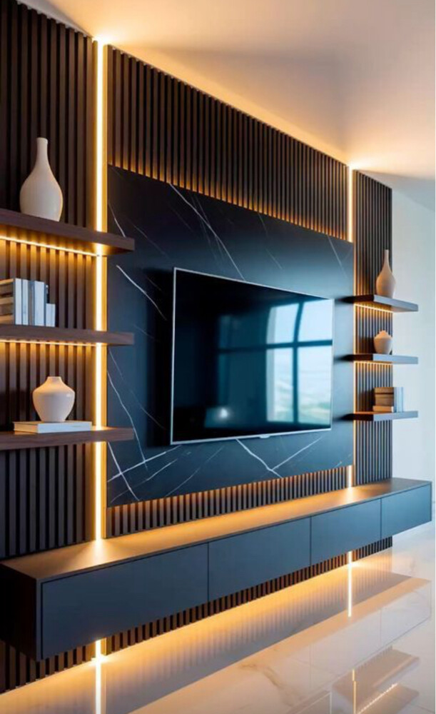 تصميم وتنفيذديكور المنازل والشاشه - 26