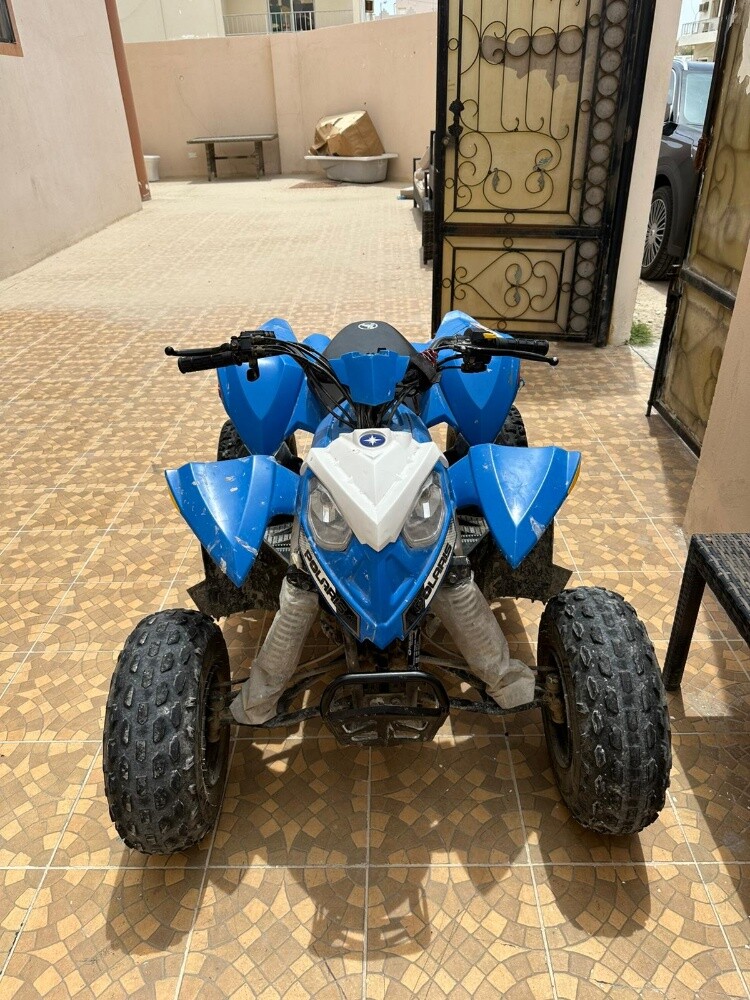 a Polaris beach buggy - 1