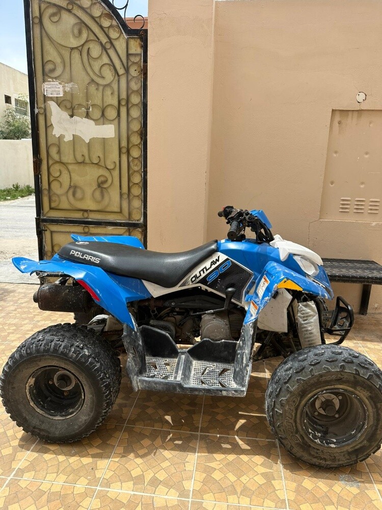 a Polaris beach buggy - 2