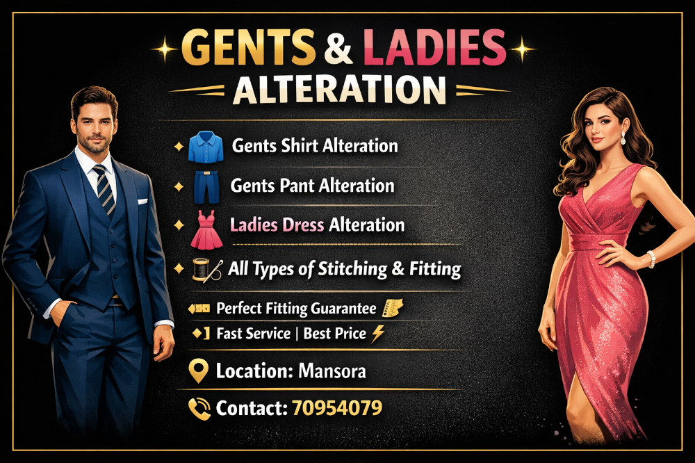 GENTS & LADIES ALTERATION - 1