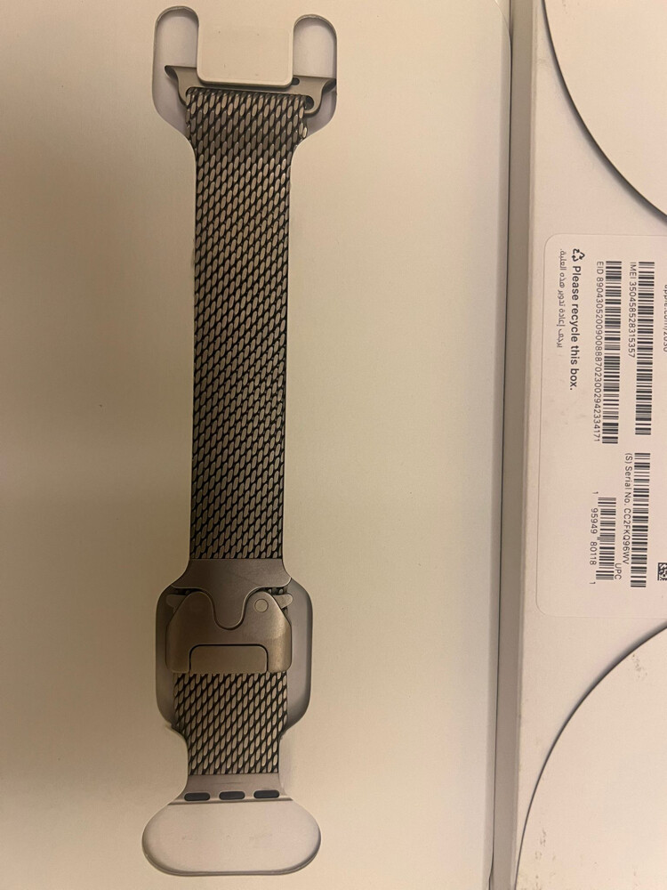 apple watch Ultra2 silvr stainles - 6