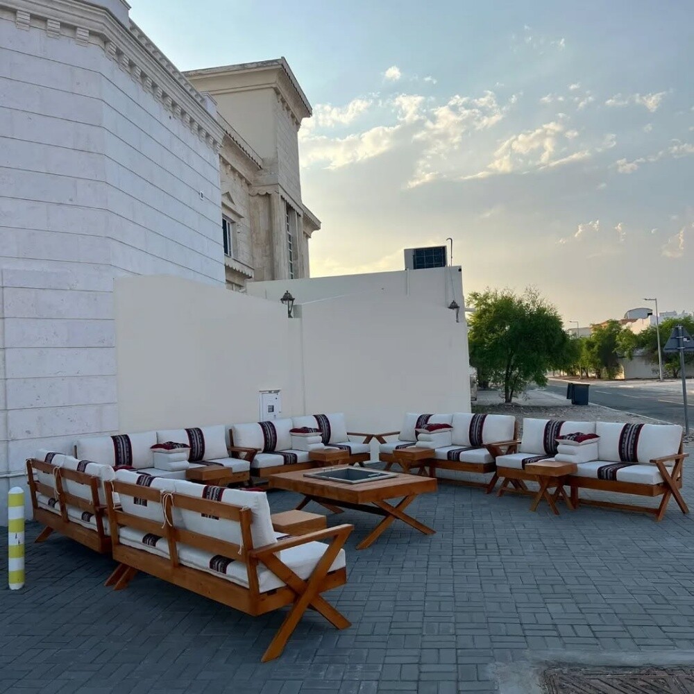 outdoor campaign chair and sofa - 1