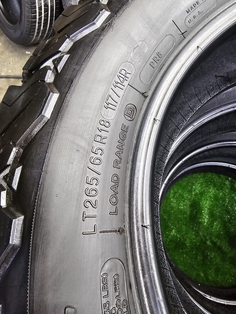 265-65-18,,, BFGOODRICH brand - 5