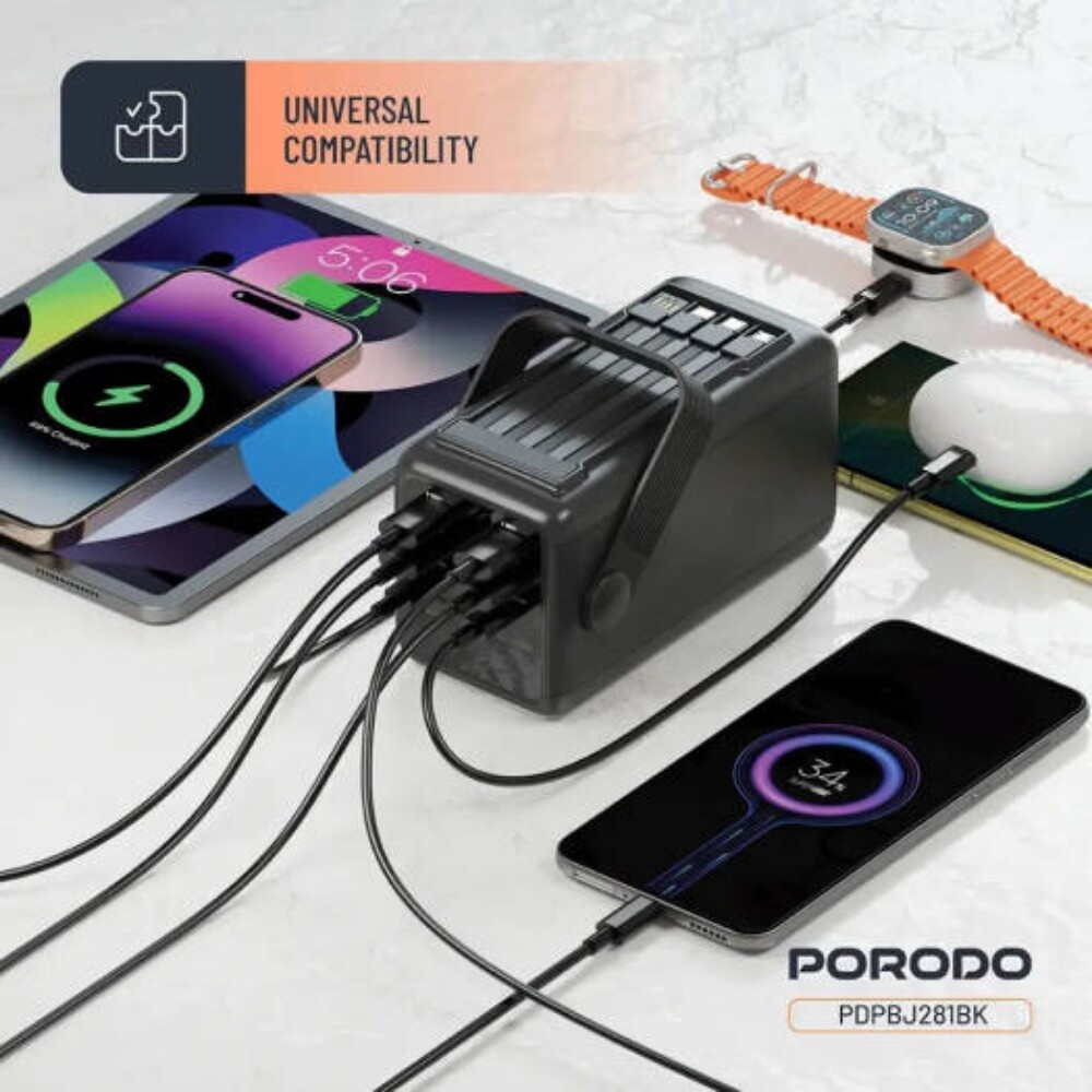 Porodo Lara 50,000mAh Power Bank - 9