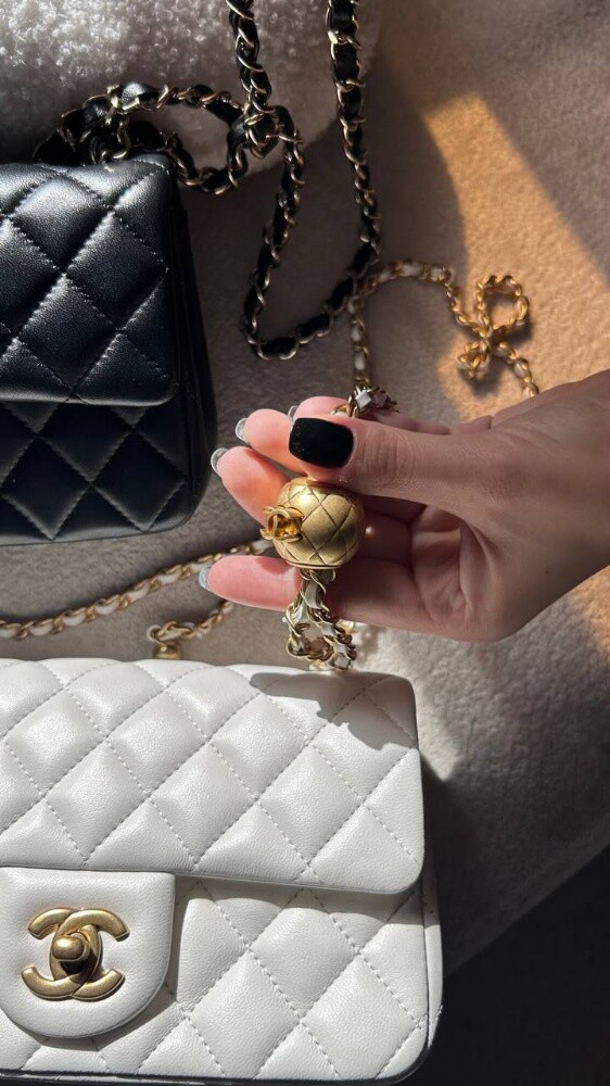 Coco Mini Rectangular LambSkin - 4