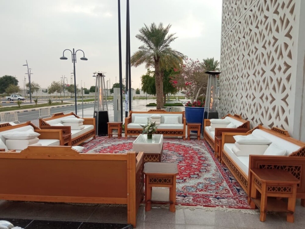 كنب مغربي فاخر للمناسبات - 12