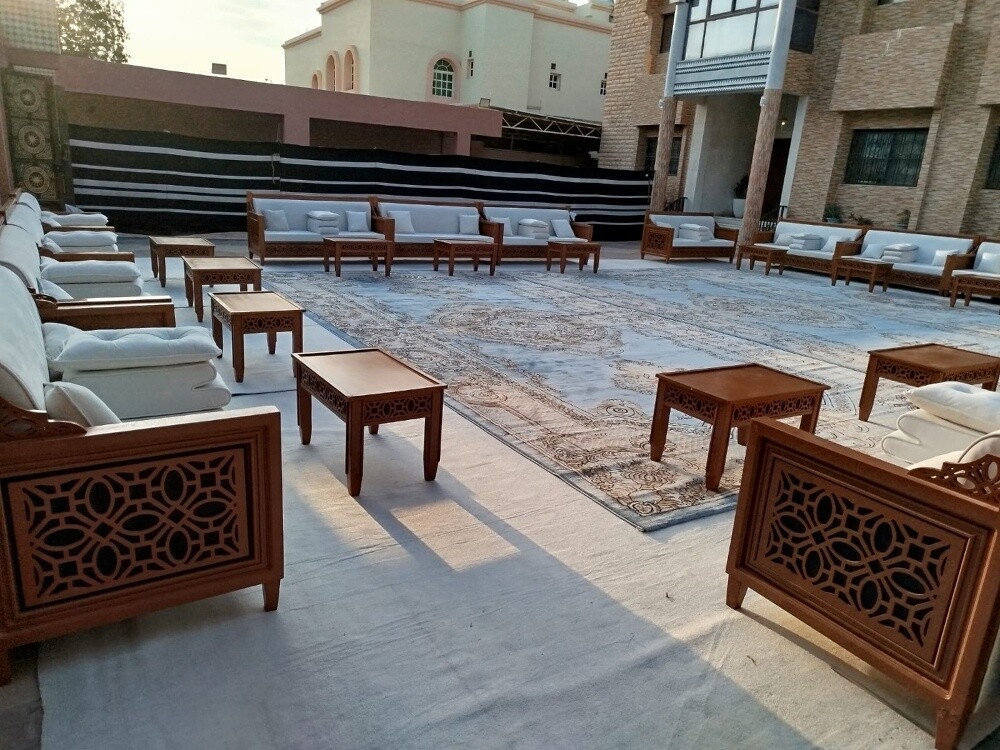 كنب مغربي فاخر للمناسبات - 4