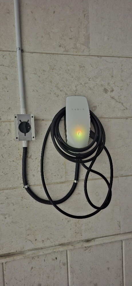Electric vehicles charger install - 3