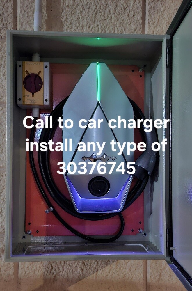 Electric vehicles charger install - 6