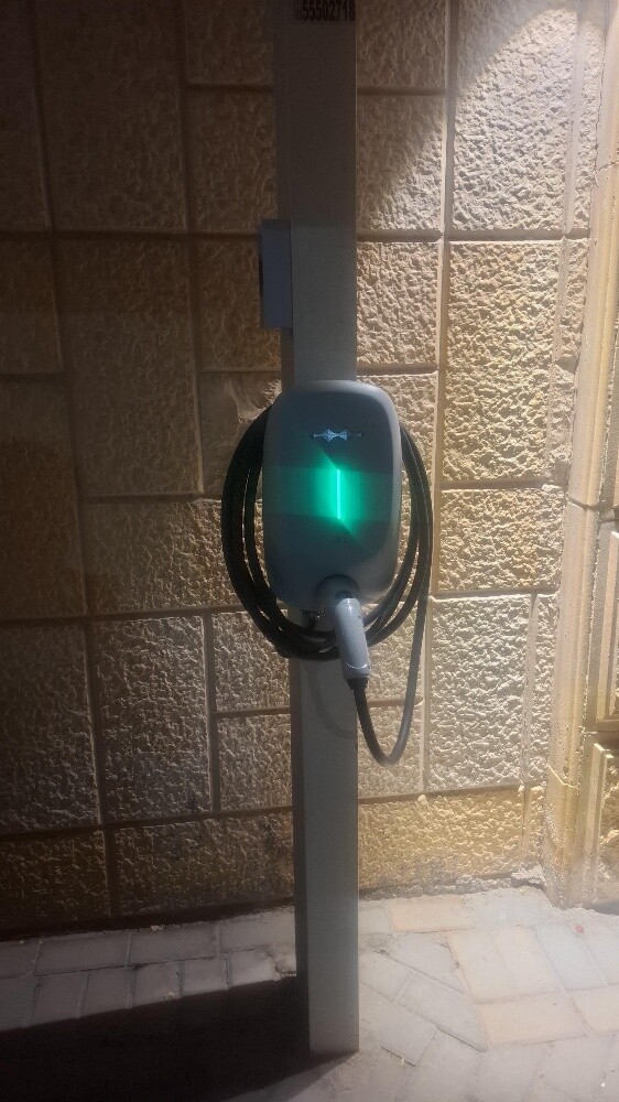 Electric vehicles charger install - 2