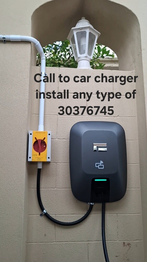 Electric vehicles charger install - 5
