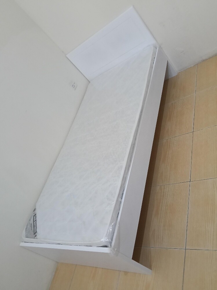 Wooden new single bed frame - 3