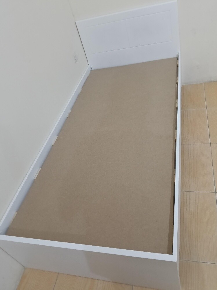 Wooden new single bed frame - 2