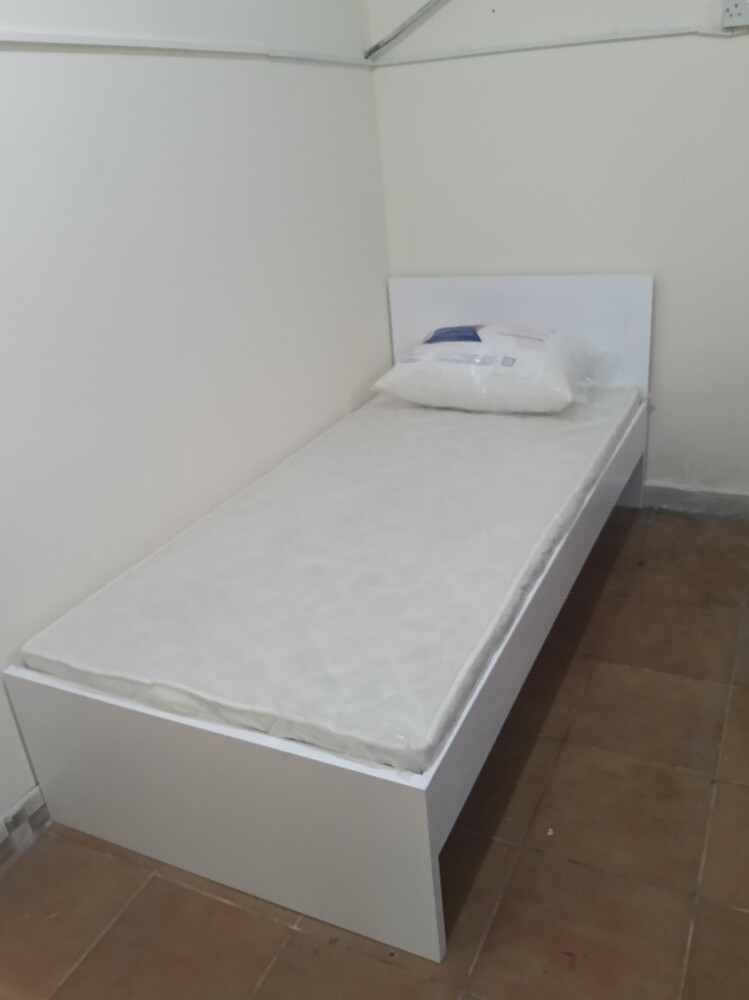 Wooden new single bed frame - 1