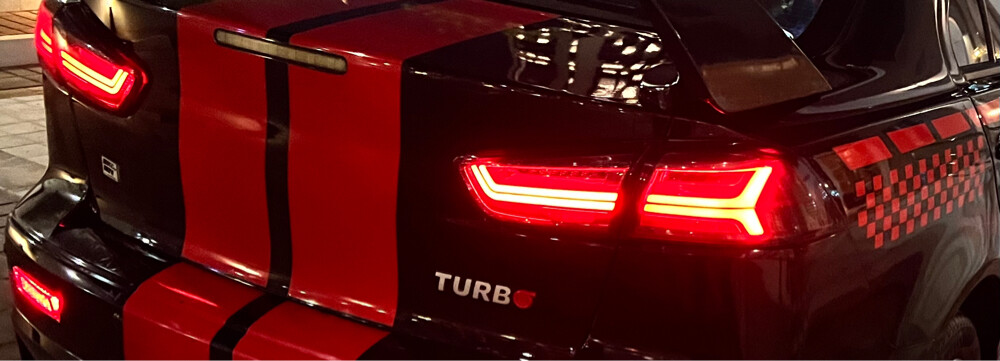 Lancer EX. rear lights - 5